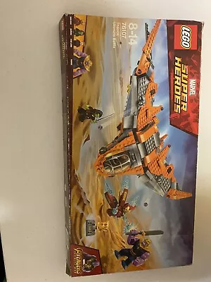 £40 • Buy LEGO Marvel Super Heroes: Thanos: Ultimate Battle (76107).