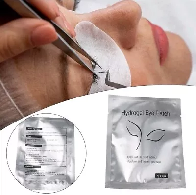 £4.99 • Buy 100 Pairs Eyelash Extension Under Gel Eye Pads Salon Lint Free Patches Make-Up