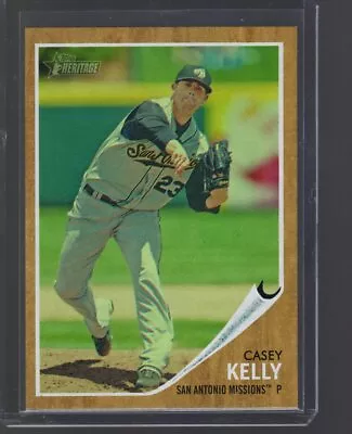 2011 Topps Heritage Minors Green #22 Casey Kelly /620 • $0.99