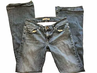 J BRAND Women's Y2K Lovestory Flare Jeans Denim Low Rise Cotton Blue Size 28. Dd • $45