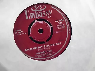 Uk Embassy Label  Maureen Evans   Among My Souvenirs   Ex Cond. • £1.89