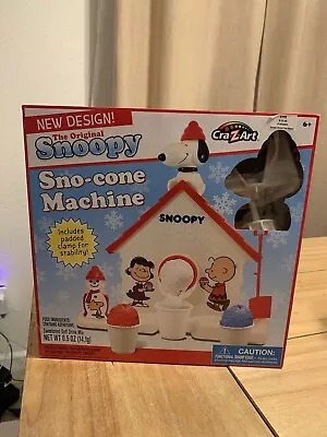 VINTAGE The Original Peanuts  Snoopy Snow Cone Machine Maker!! • $23