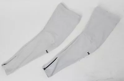 Verge Logo Men's Fleece Leg Warmers XS White New Old Stock • $10