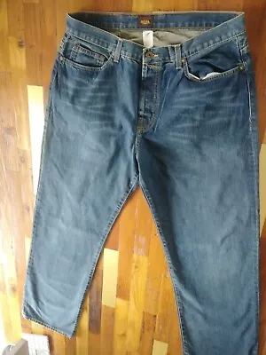 Vintage DS 1990's Von Dutch Men's Kustom Stitch Selvedge Type Denim Jean Size 36 • $199.99