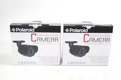 Lot Of 2 Polaroid Model 700TVL Outdoor Day & Night Security Camera • $60