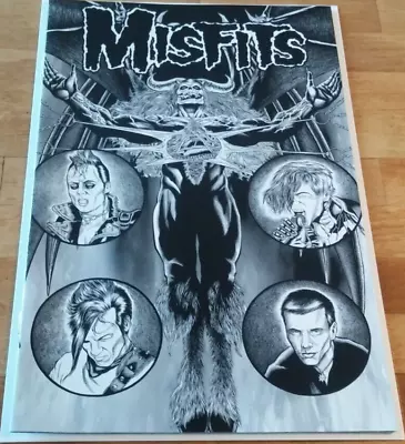 Misfits Comic Book 9.8 Near Mint/mint Punk Rare Vhtf Htf Danzig Samhain • $27