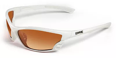 Maxx HD Sunglasses Cobra White Golf Brown Lens High Definition  • $19.94