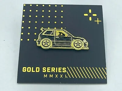 $279.99 • Buy Leen Customs Pin Garage Gold Series Honda EF9 Civic Rare #7/25