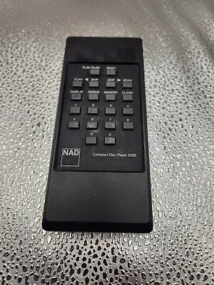 NAD 5325 CD Remote Control. • $44.99