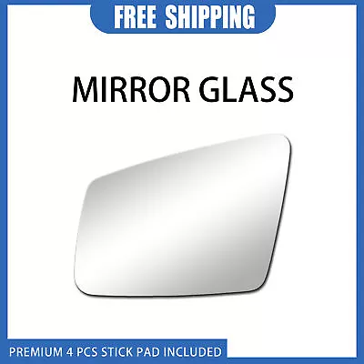 Mirror Glass Driver Left Side For Mercedes-Benz C250 C300 C350 Replacement+Flat • $13.40