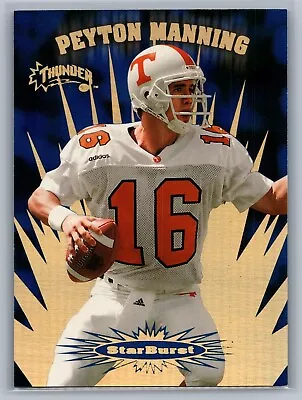 1998 Skybox Thunder Peyton Manning Starburst #6 (RC) - HOF NM-MT *TEXCARDS* • $13.99