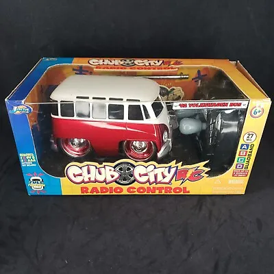 Jada Toys Chub City RC Remote Radio Control VW ‘62 Volkswagen Bus • $18.49