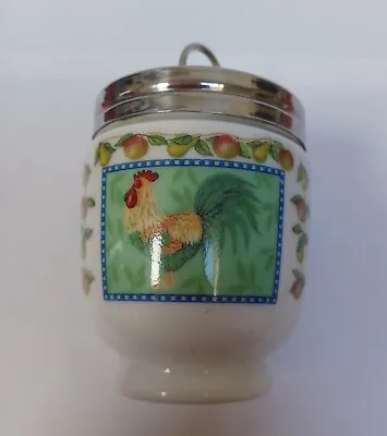 ROYAL WORCESTER Egg Coddler King Size Cockerel WITH DAMAGE To Lid See Photos • £22.99