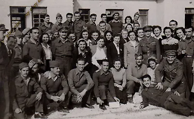 #44886 TOXOTES-XANTHI Greece 31.10.1948. [Civil War]. Soldiers & Women. Photo • $10