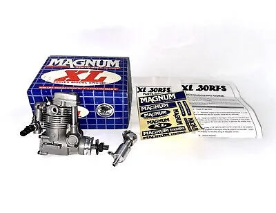 MAGNUM XL FS 30 Blue Head 4-Stroke RC Model Airplane Engine W/ Muffler .30 • $274.95