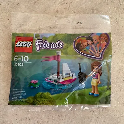 LEGO Friends (30403): Olivia's Remote Control Boat Polybag - New/Retired/HTF 🐙 • $9.89