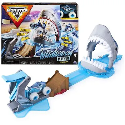 Monster Jam Official Megalodon Mayhem Playset With Exclusive 1:64 Scale Mega... • $25.41