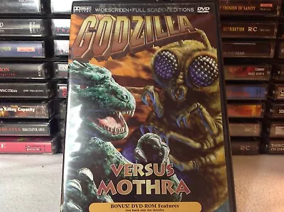 Godzilla Versus Mothra Rare Japanese Monster Sci Fi Dvd '64 Inoshiro Honda Oop • $11.99