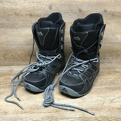 Morrow Kick Grip Shock Black Winter Snow Boots Men's Size 9 Condition Is Pre-Own • $44.99