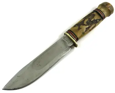 1911-1928 Marble's 5  IDEAL Knife Stag Handles & Pommel Half Hilt 9665-MPX • $1199.95