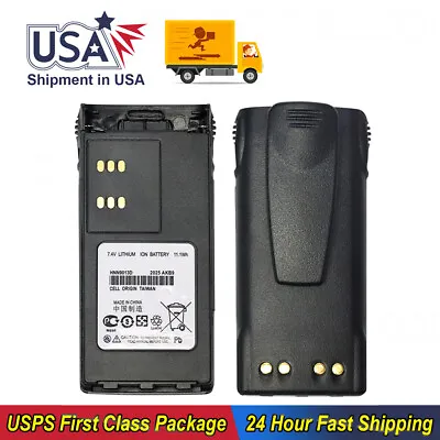 HNN9013 Battery For Motorola Radio GP140 GP320 GP328 GP338 GP640 7.4v 2000mAh • $37.99