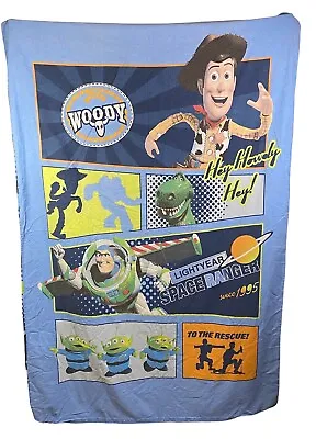 £7.99 • Buy Disney Toy Story Woody Buzz Lightyear Single Duvet Set & Pillowcase Bedding Blue
