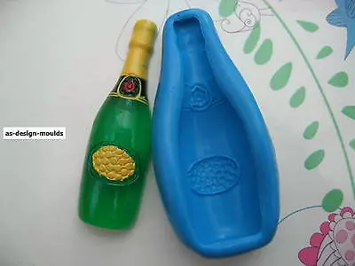 £6.50 • Buy Champagne/Wine Bottle Silicone Mould/Mold Sugar Craft, Wedding & Cake Toppers