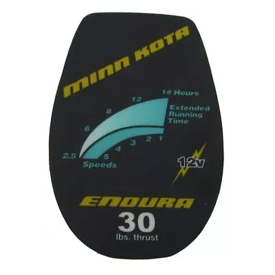 Minn Kota Trolling Motor Part - DECAL COVER ENDURA 30 - 2065532 • $8.04