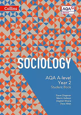 AQA A Level Sociology Student Book 2 (Collins AQA A Level Sociology) By Steve... • £27.42