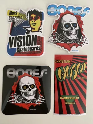 VINTAGE SKATEBOARDING STICKER PACK  1980’s Vintage Skateboarding SET VISION GONZ • $6.99