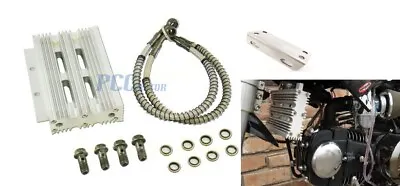 Oil Cooler Radiator For 140cc Engine Motor Lifan Pit Dirt Bike Oc06 • $36.95