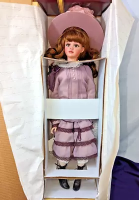 Jan Mclean IOB Claudia Rose 26  Porcelain Doll 1448/10000 Near Mint • $249.54