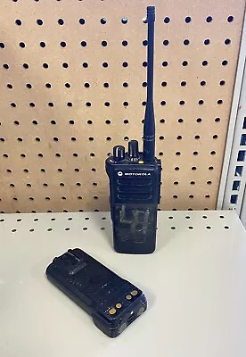 GUC Motorola XPR 7350e Two Way Radio AAH56RDC9RA1AN UHF 403-512MHz (2) Batteries • $199.99
