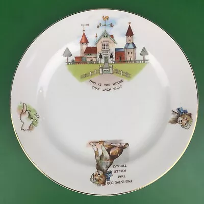 Vintage EDWIN KNOWLES Child's Nursery Rhymes Plate • $9.99