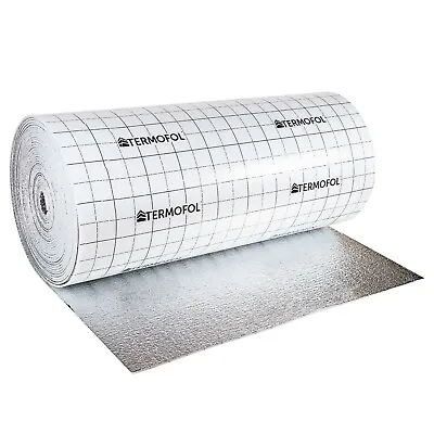 Floor Underlay Thermal Insulation Underfloor Heating Laminate Floor Acoustic 3mm • £4.80