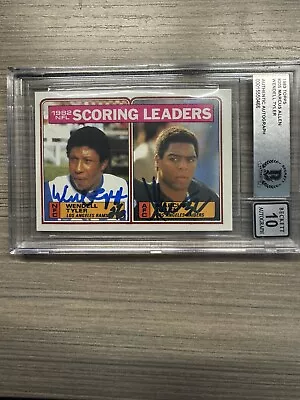 1983 Topps Autograph Marcus Allen/Wendell Tyler On Card Auto Beckett 10 • $75