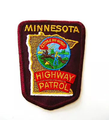 Vintage Minnesota Highway State Patrol 1st Issue Shoulder Patch • $9.94