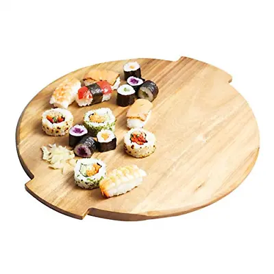 £27.32 • Buy Artesa ARTSUSAN Wooden Lazy Susan Turntable Platter, Large Rotating Food Serving