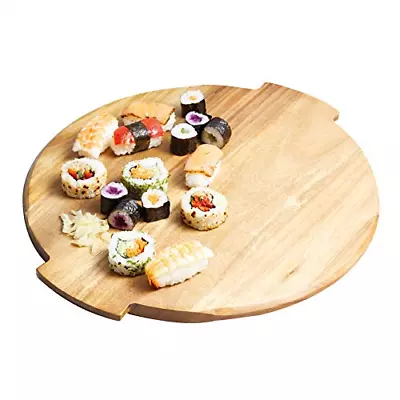 £29.88 • Buy Artesa ARTSUSAN Wooden Lazy Susan Turntable Platter, Large Rotating Food Serving