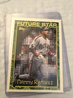 1994 Topps Future Star Manny Ramirez MLB Baseball Card Cleveland Indians • $1.15