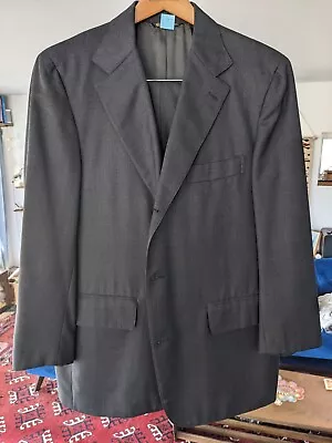 Vintage J. Press Wool Suit 1970s Charcoal Gray • $160