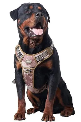 Tactical Dog Harness With Handle No-pull Large Military Dog Vest US Working Dog • $18.49
