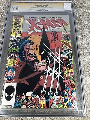 Uncanny X Men 211 CGC SS 9.6 Romita Jr 1st Marauders Wolverine Frame 11/1986 • $169.99