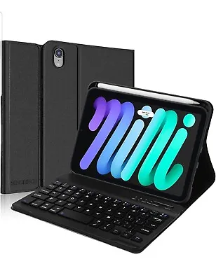 Keyboard Case - Compatible With IPad Mini 6th Generation 8.3 Inch Bluetooth • £18.99