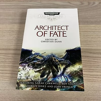 Architect Of Fate Paperback Space Marines Battles Novel Book 2012 Warhammer 40k • £9.95