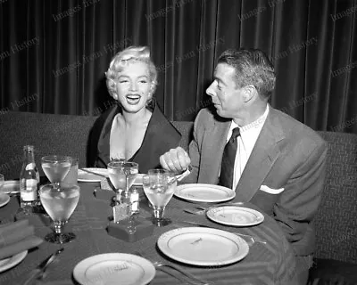 8x10 Print Marilyn Monroe Joe DiMaggio At El Morocco New York 1954 #DJJ • $14.99