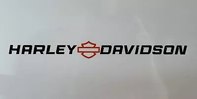 (2) Harley Davidson Tank Decals Stickers Fits Street Glide Dyna Fat Boy Etc. • $17.99