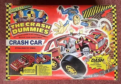 TYCO Incredible Crash Dummies Dash Dummy Crash Car Vehicle Action Figure New • £120