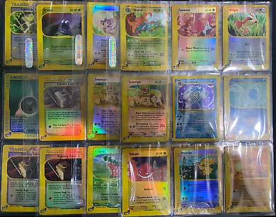 NM Aquapolis Expedition Reverse Holo Ereader Collection Binder Lot Pokemon Cards • $107.50