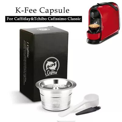 I Cafilas Metal Refillable Coffee Capsules Pod For Verismo KFEE Caffitaly ALD US • $19.64